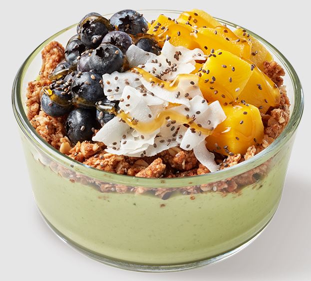 Tropical Smoothie Cafe Greek Yogurt Parfait