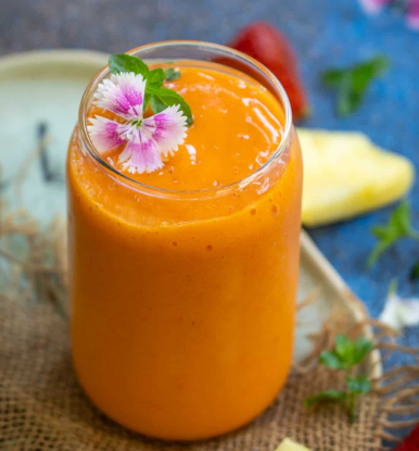 Tropical Cafe Sunrise Sunset Smoothie