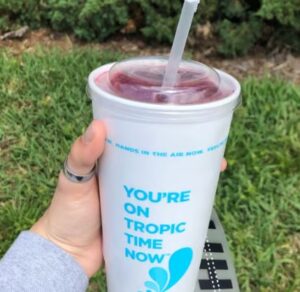 Tropical Smoothie Cafe Acai Berry Boost Smoothie