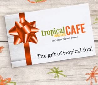 Tropical Smoothie Cafe Gift Card Balance Check