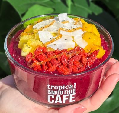 Tropical Smoothie Cafe Breakfast Nutrition