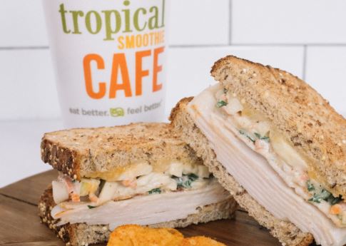 Tropical Smoothie Cafe Sandwiches Calories